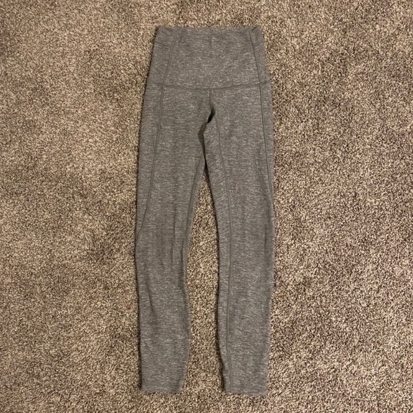 lululemon athletica Pants & Jumpsuits Grey Lululemon Leggings Size